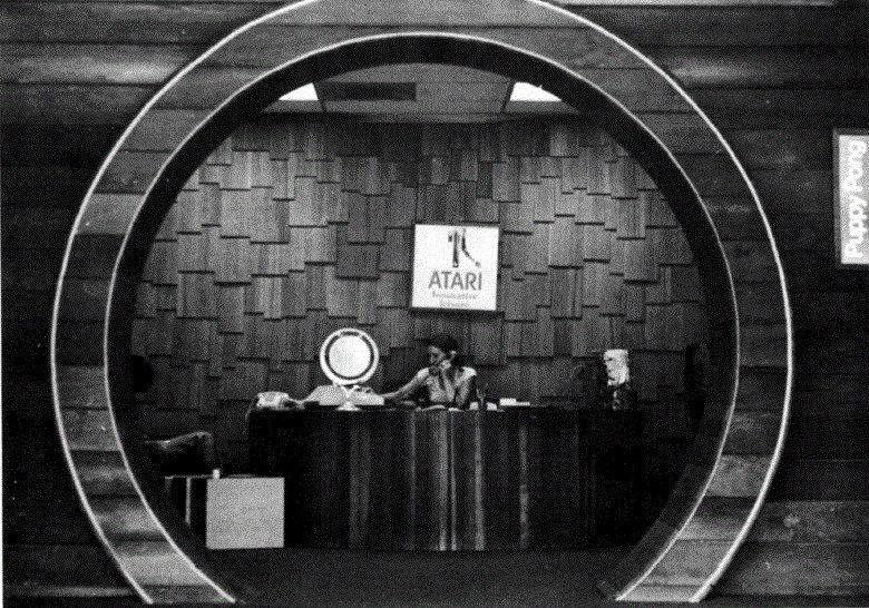 Der Eingang der Atari Hauptzentrale in Los Gatos, 1975. (Bild: The Golden Age Arcade Historian)