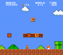 Super Mario Bros. von 1985 auf dem NES. (Bild: Nintendo)