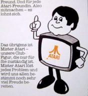 Mister Atari war das Maskottchen des Magazins. (Bild: Atari)