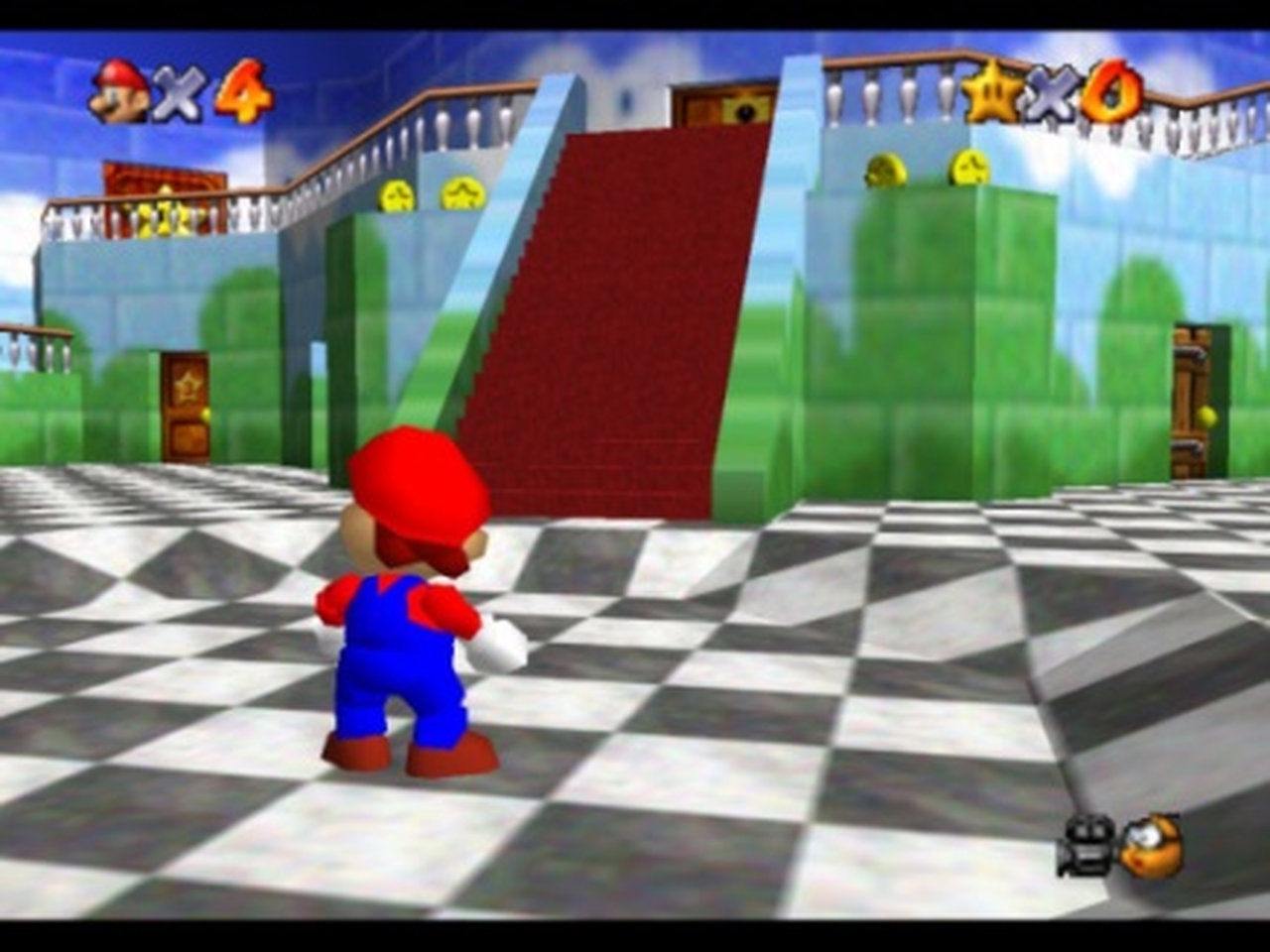 Mario im Schloss. (Bild: Nintendo)