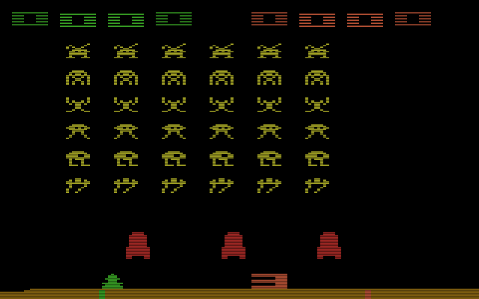 Space Invaders für das Atari VCS von 1980. Sternstunde der Konsolenspiele. (Bild: Atari)