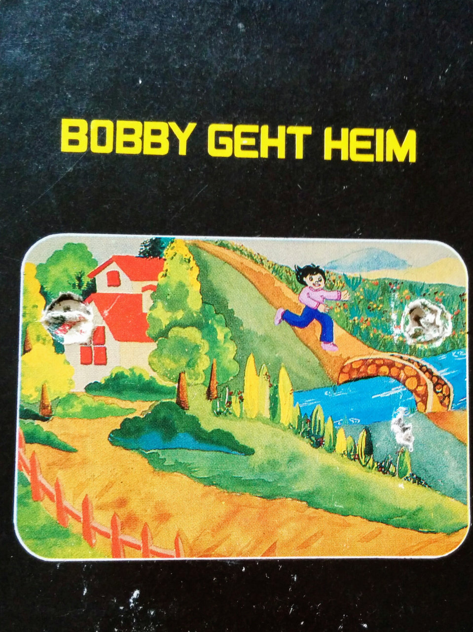 Cover des Spielmoduls, Bobby geht heim, Quelle, 1982. (Bild: Florian Weber)
