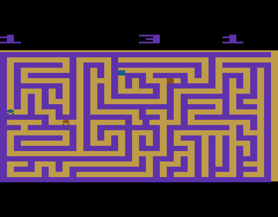 Screenshot von Labyrinth, Quelle, 1983. (Bild: Florian Weber)
