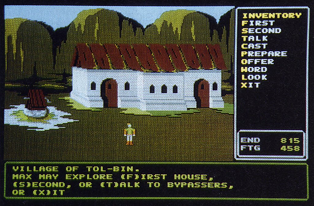 Rings of Zilfin - Ein Grafik-Rollenspiel aus den 1980er Jahren für den Atari ST. (Bild: SSI, Logical Design Works)