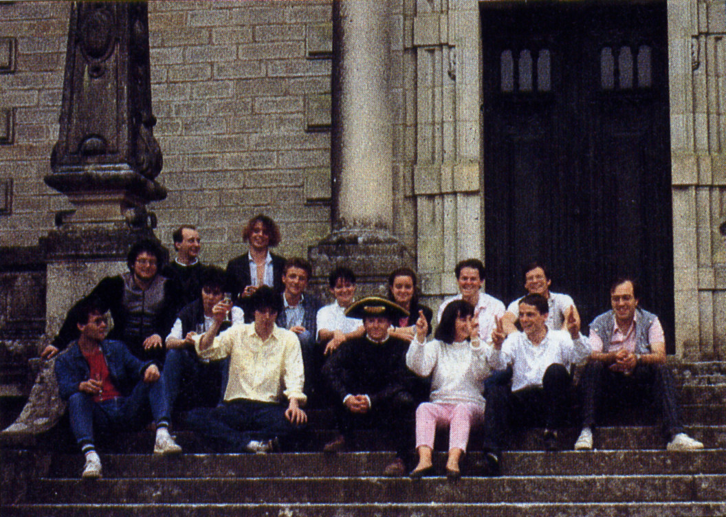 Damals in der Bretagne: gegen Ende der 1980er Jahre bestand das Kernteam von "Ubi-Soft" aus nur ca. 25 Entwicklern. (Bild: DMV-Verlag)