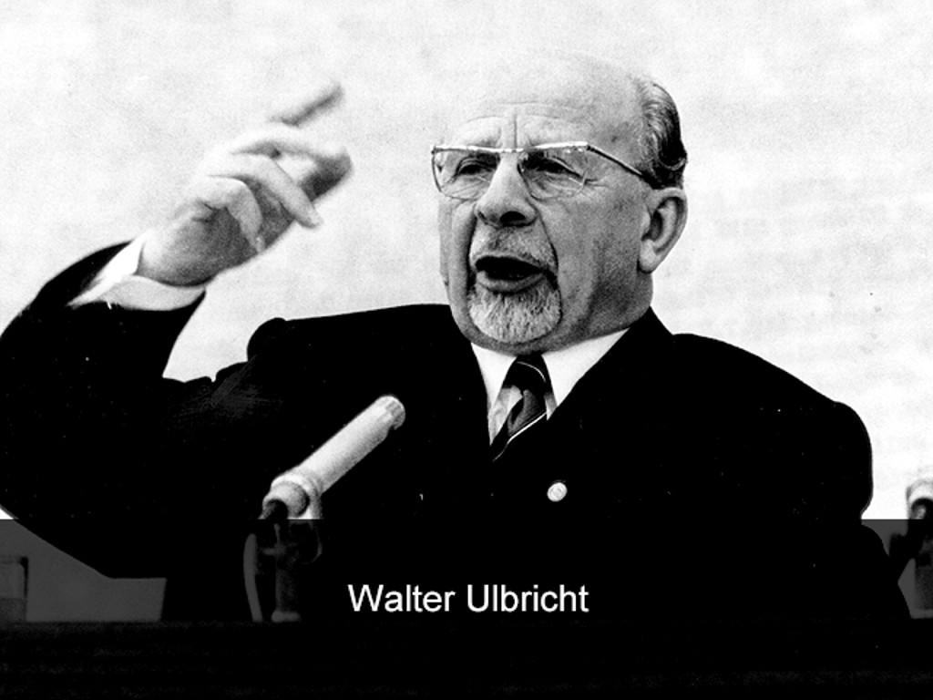 Walter Ulbricht, bis 1971 Vorsitzender des Staatsrates der DDR. (Bild: Sunflowers)