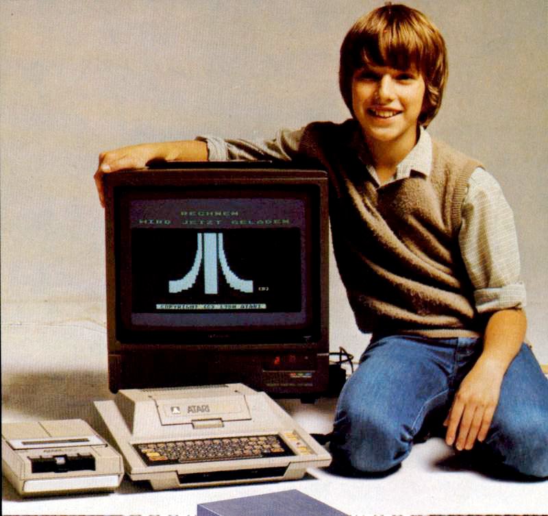 Der Atari 400: direkter Konkurrent des Commodore 64. (Bild: Atari)