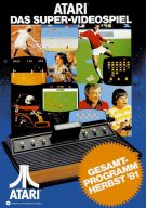 Gesamtprogramm im Herbst 1981: Atari: Das Super-Videospiel. (Bild: Atari)