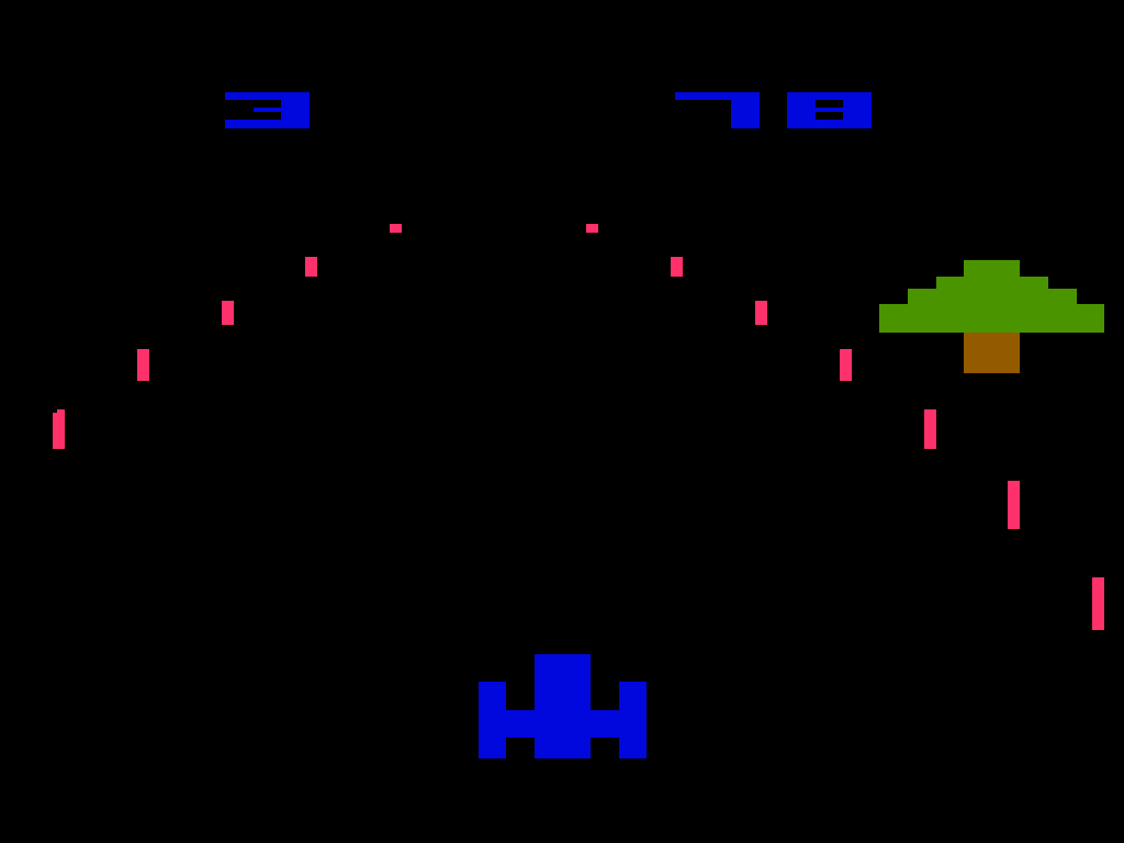 Programmkassette Night Driver für das Atari VCS. (1980)