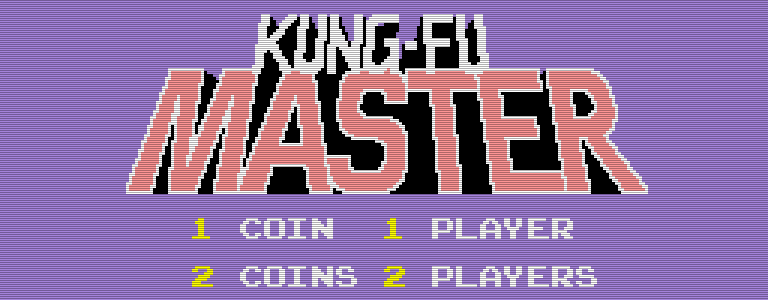 Logische Ansage zum Geldeinwerfen: Kung-Fu Master kommt schon auf dem Startbildschirm selbstbewusst daher. (Bild: Irem)