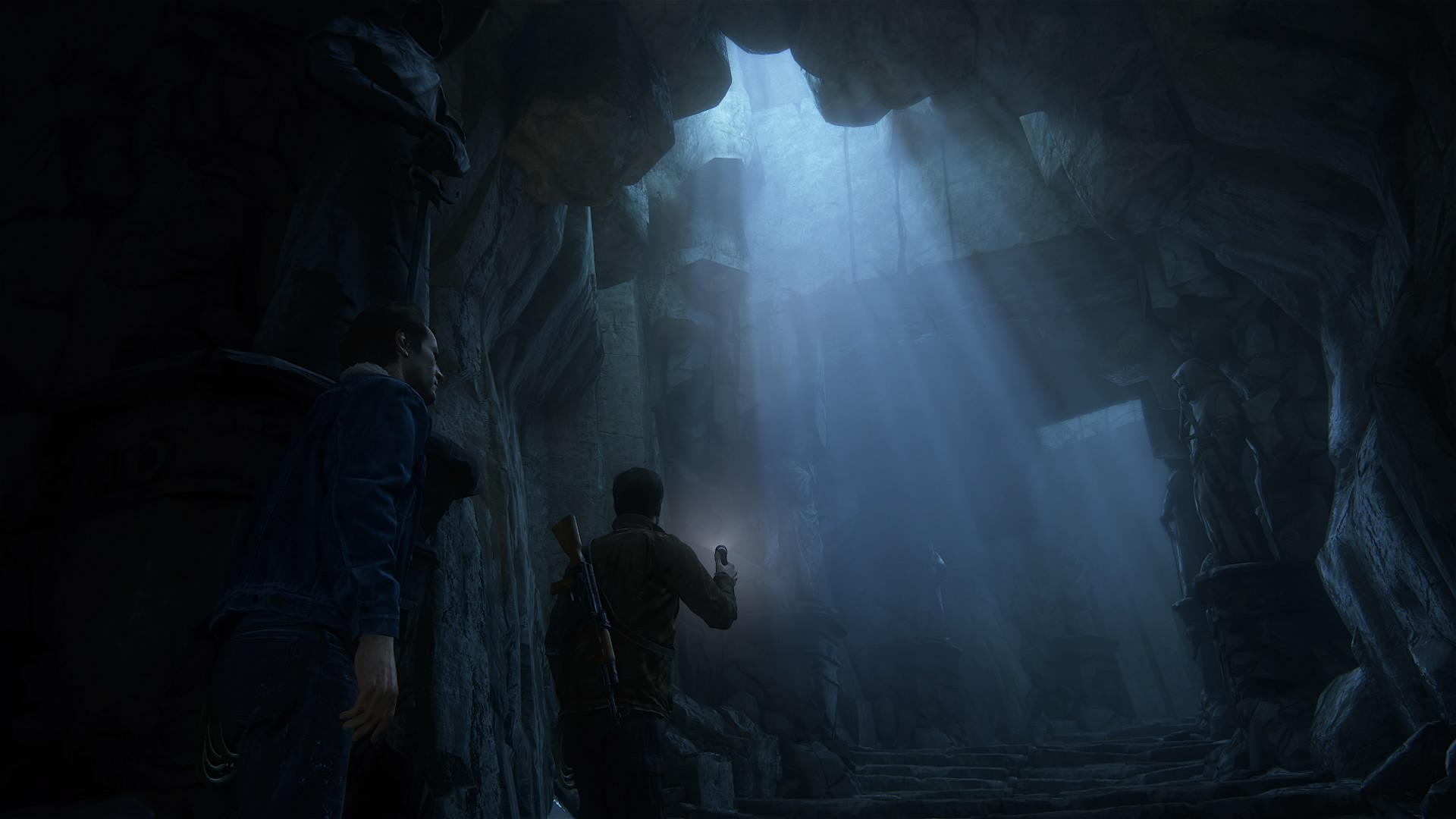Story-Games haben es mir angetan. Hier ein Screenshot aus Uncharted 4: A Thief's End. (Bild: Marina Schölzel)