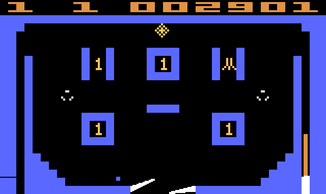 VIDEO PINBALL für Atari 2600. (Bild: Atari)