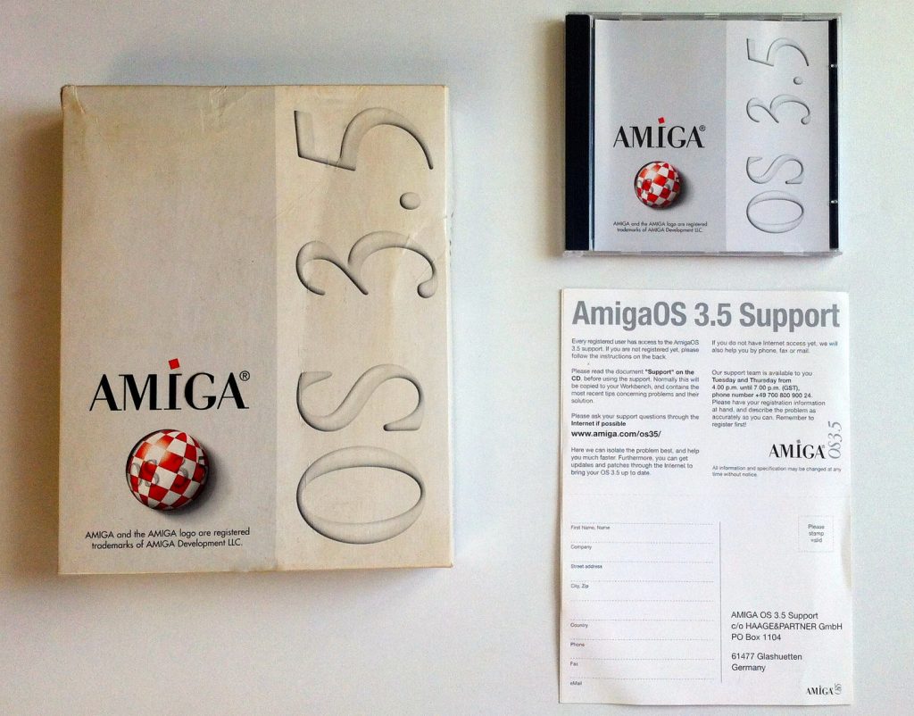 AmigaOS 3.5 erschien 1999 und bot eine modernere GUI als die Vorgängerversionen. (Bild: Domingo Fivoli)