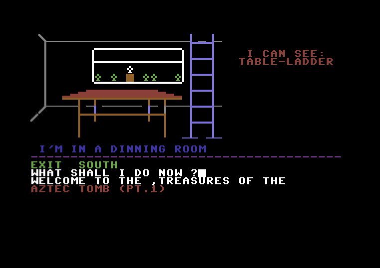 Aztec Tomb Adventure. (Bild: Alligata Software, C64)