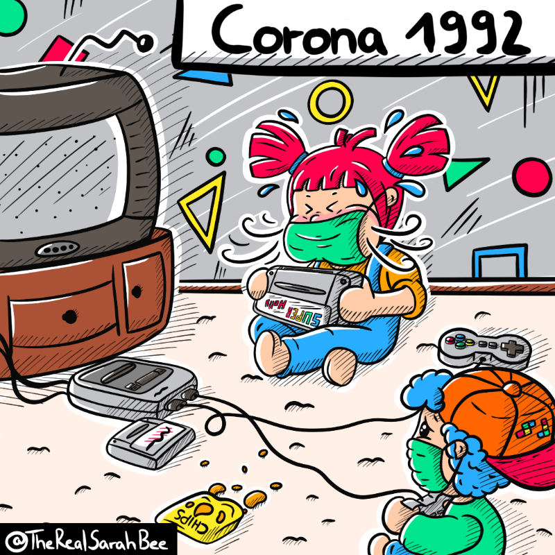 Holly Hip #1 - "Corona 1992". (Bild: @TheRealSarahBee, August 2020)