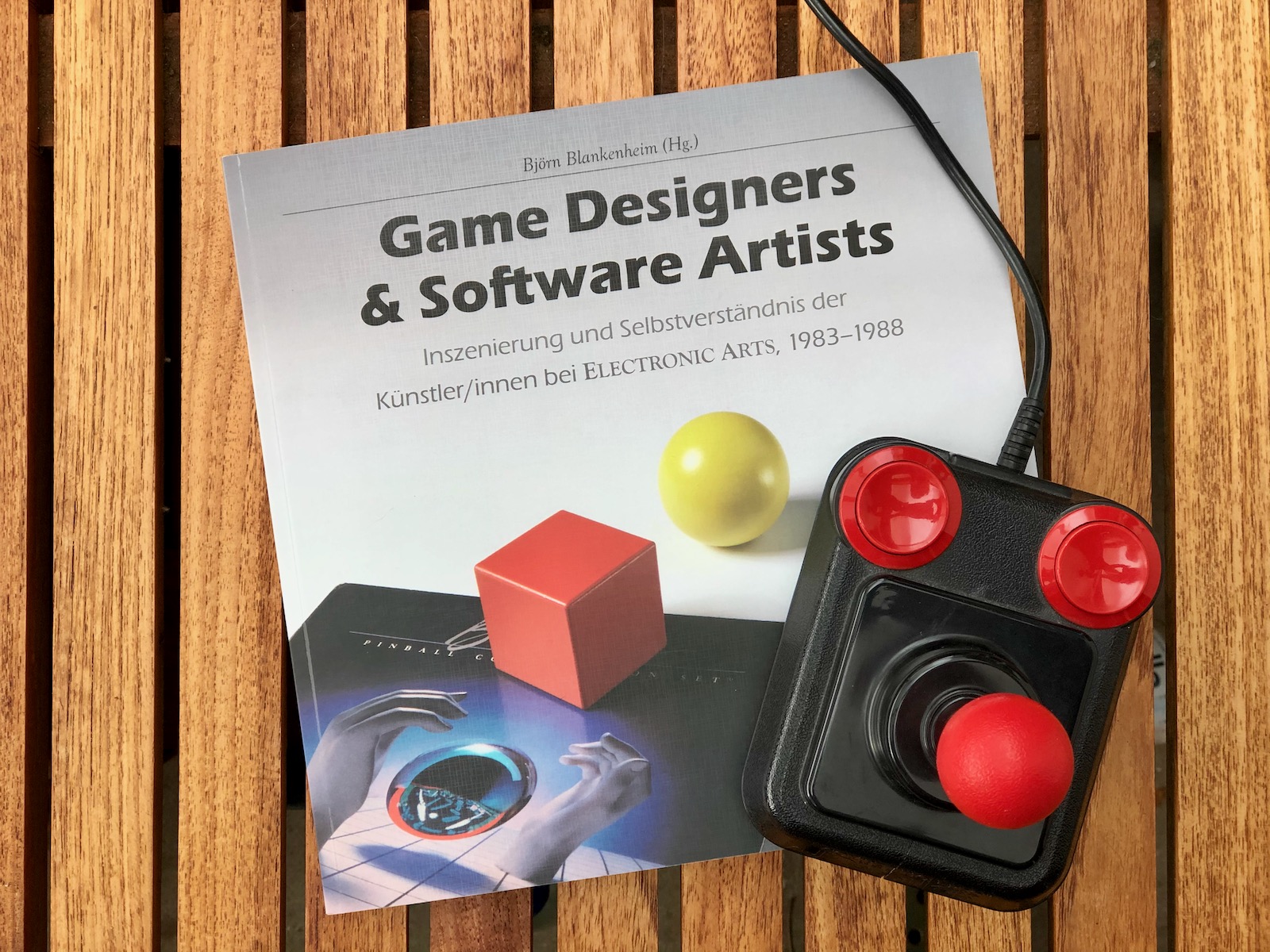 Der Katalog zur Ausstellung Game Designers & Software Artists. (Bild: André Eymann)