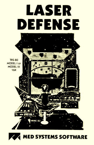 Anleitung der 1982er Version von "Laser Defense"