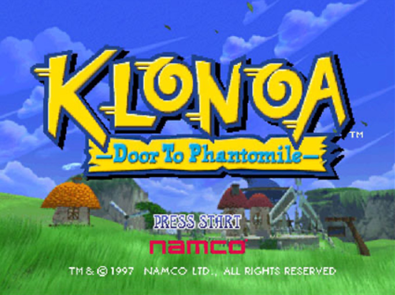 Klonoa: Door to Phantomile (PS1)