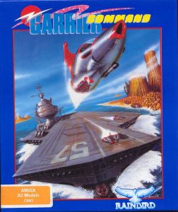 Carrier Command - Cover der Amiga Version (Quelle: Mobygames.com)