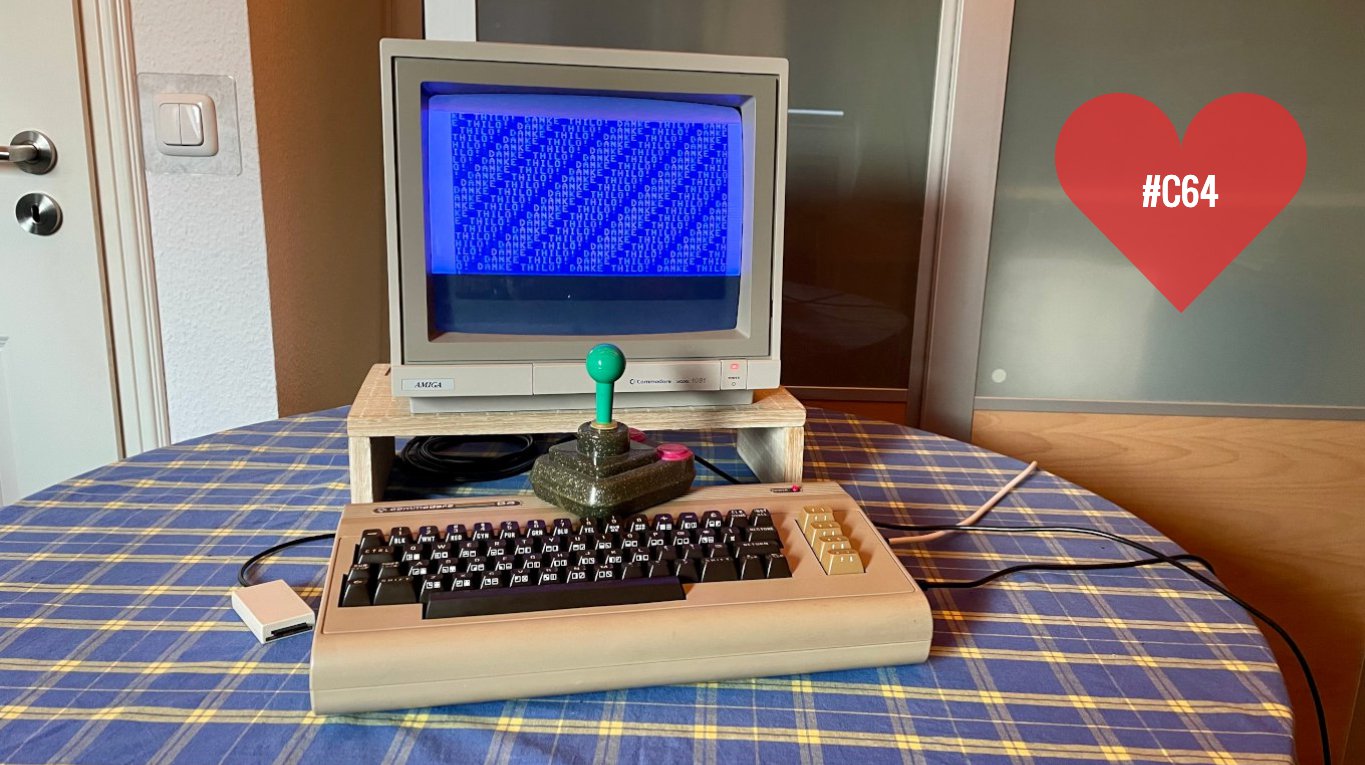 Reparaturbericht: Andrés Commodore 64 in Not