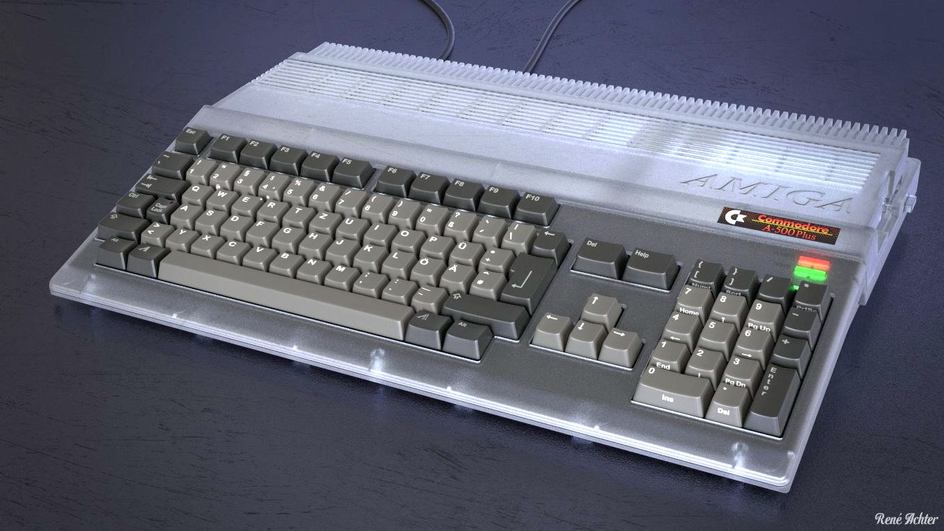 Der Amiga 500 Plus von 1992. (Bild: René Achter)