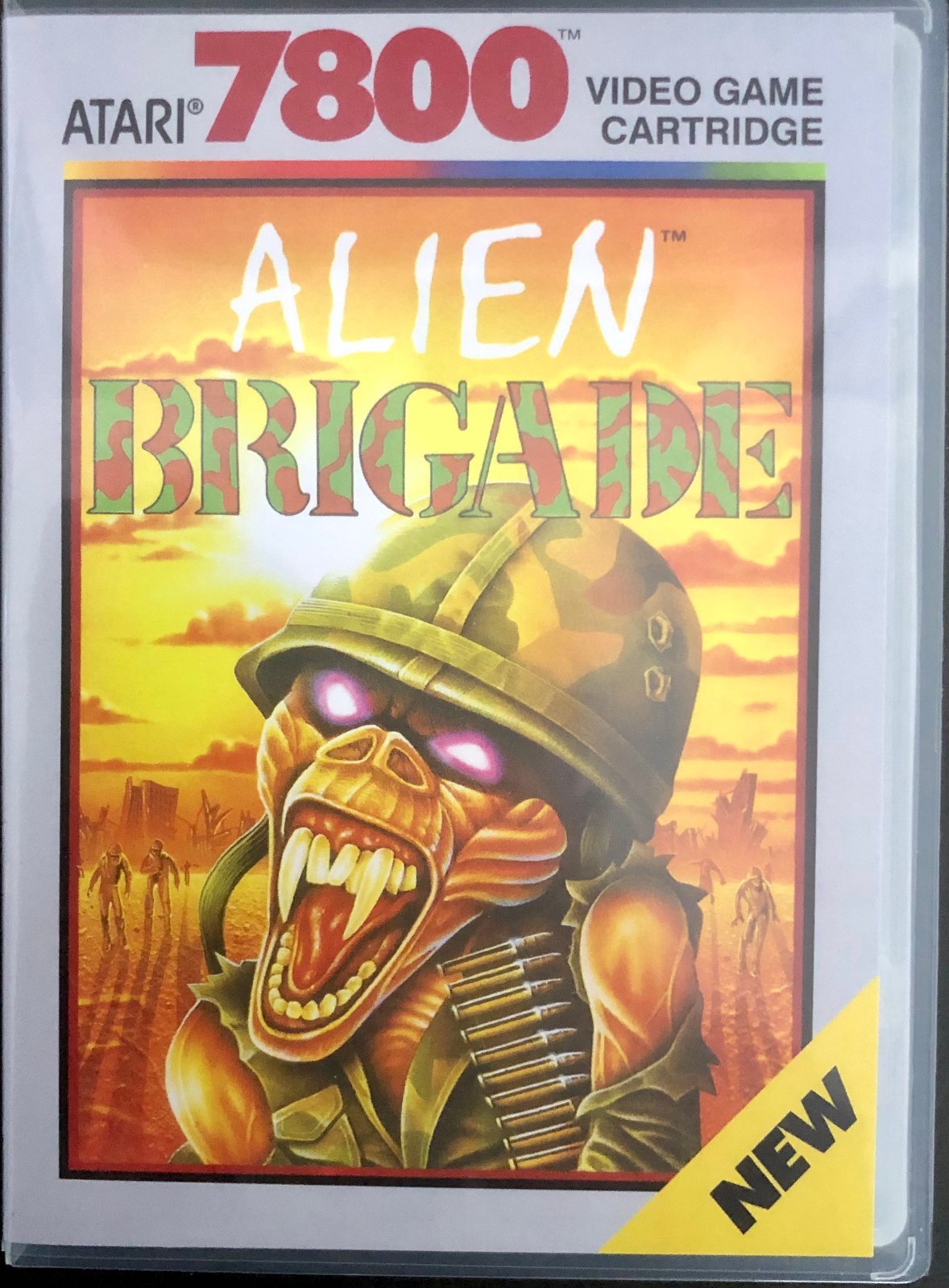 Alien Brigade für das Atari 7800. (Bild: Paul Hartmann)