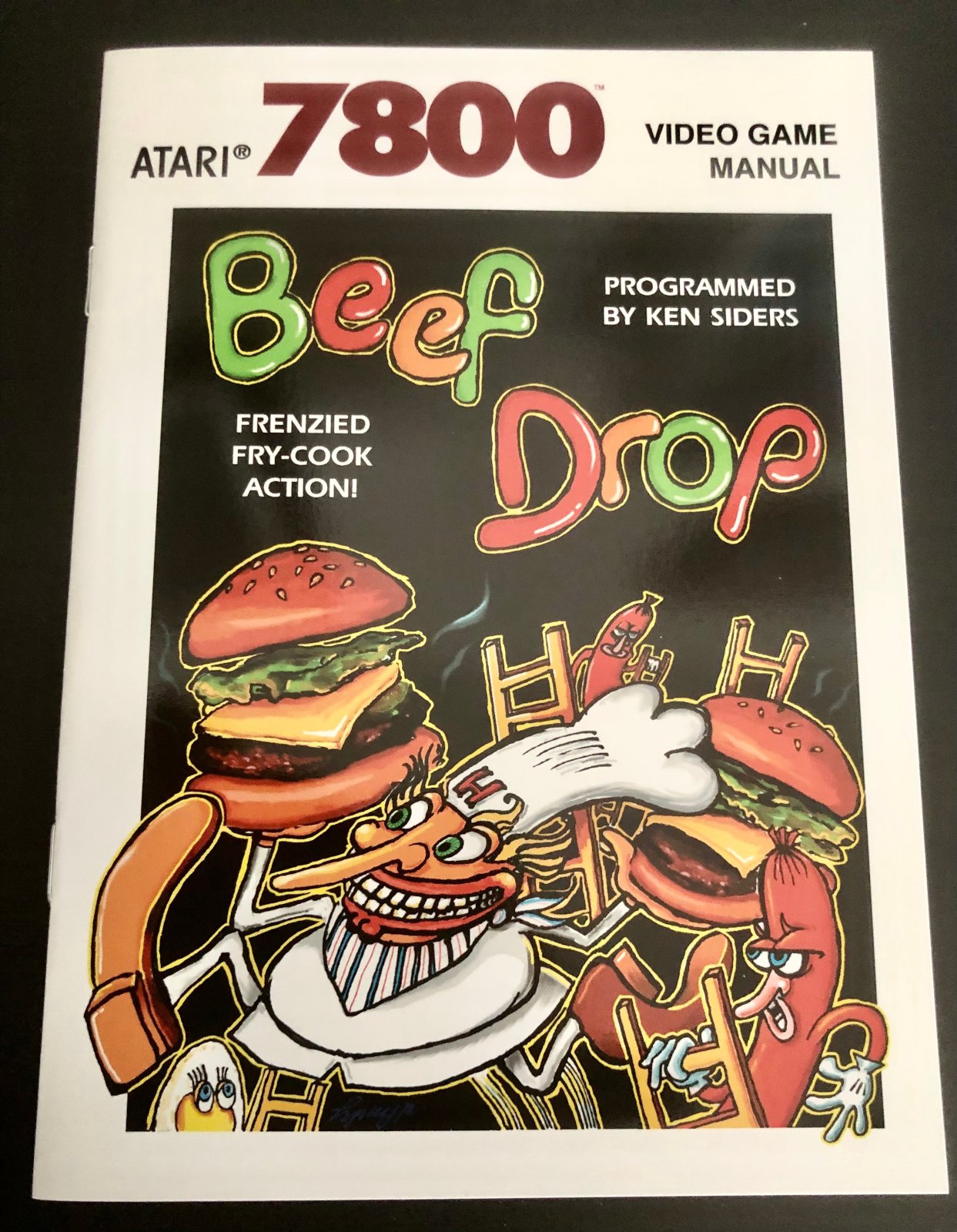 Beef Drop für das Atari 7800. (Bild: Paul Hartmann)