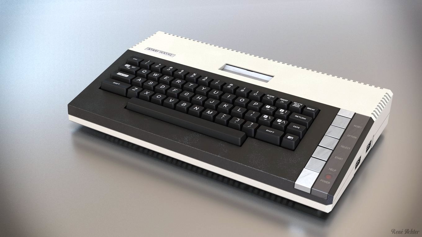 Der Atari 800 XL von 1984. (Bild: René Achter)