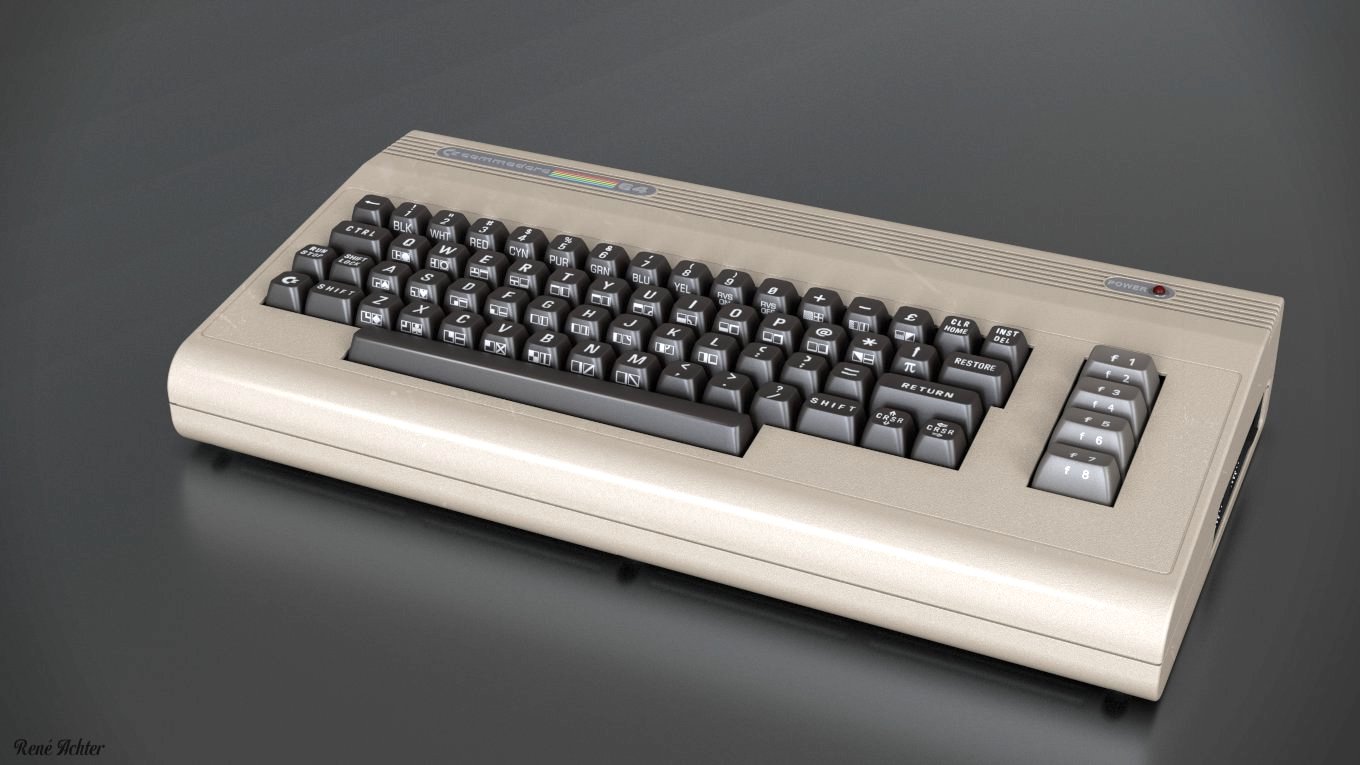 Der Commodore 64 von 1982. (Bild: René Achter)