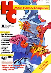 Die Titelseite der Erstausgabe im November 1983. (Bild: Vogel-Verlag)