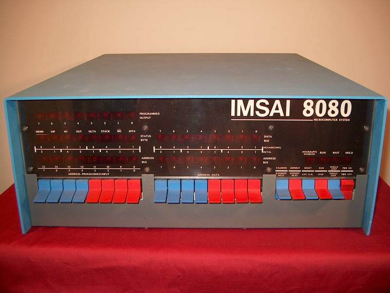 Der IMSAI 8080 von IMS Associates. (Bild: IMS Associates)