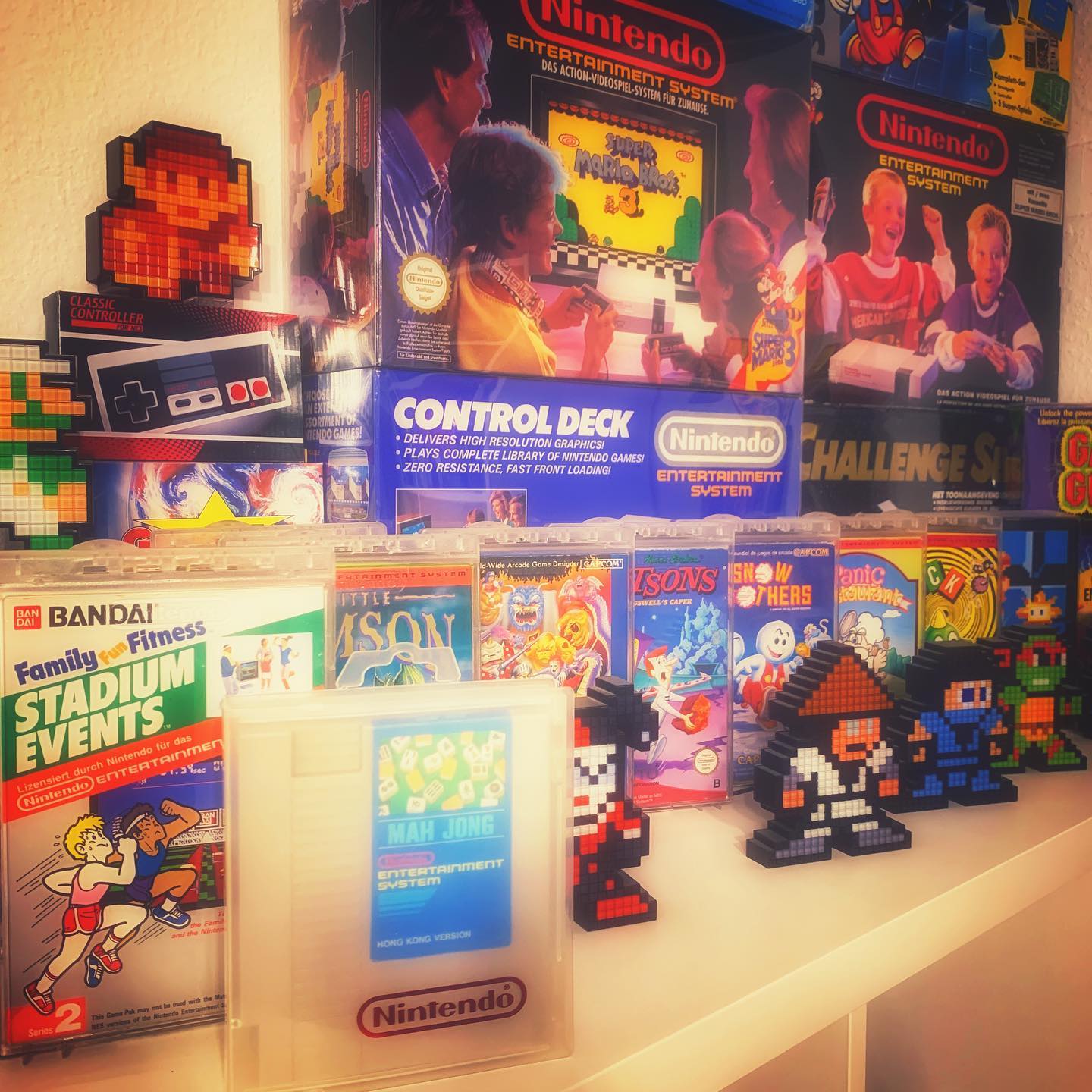 NES Sammlung (Quelle: Eigenes Foto)