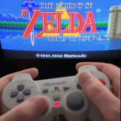 Zelda III auf der Nintendo PlayStation