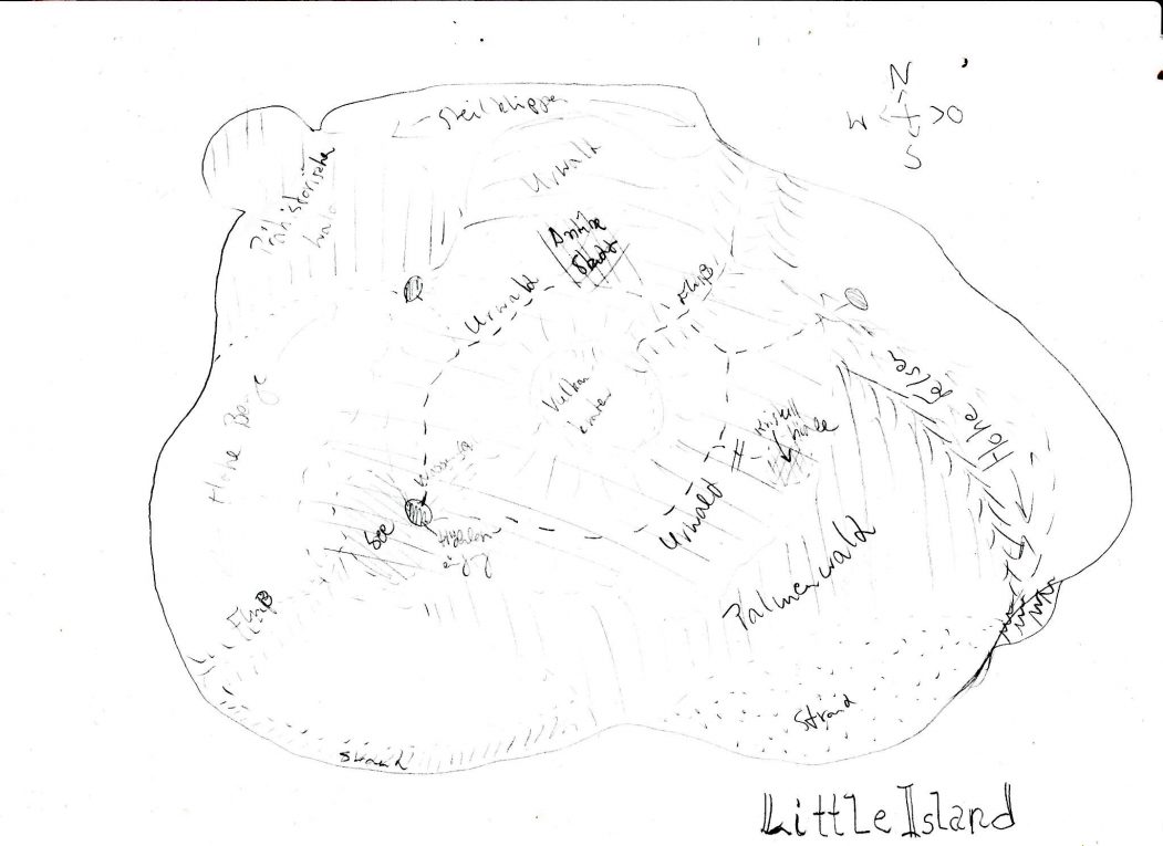 Ursprüngliche Skizze für Little Island