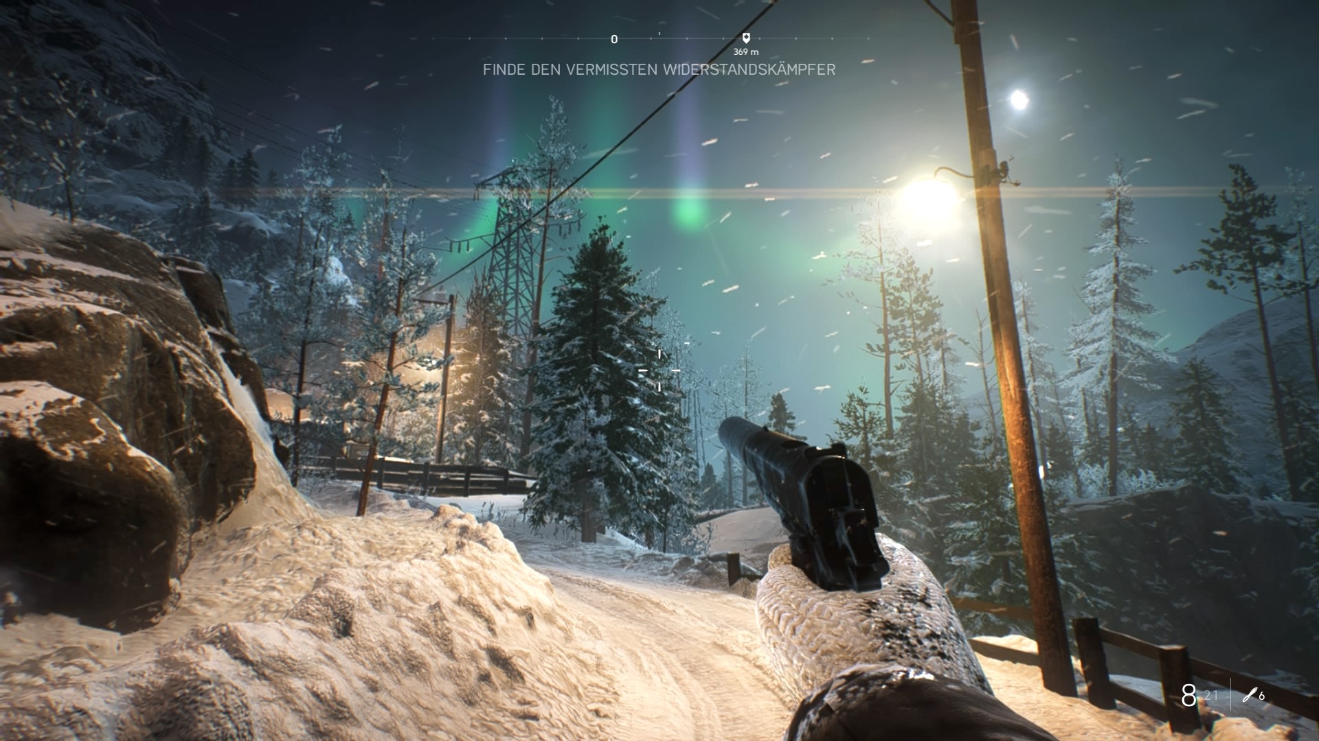 Screenshot von Battlefield V - Polarlichter in Nordlys
