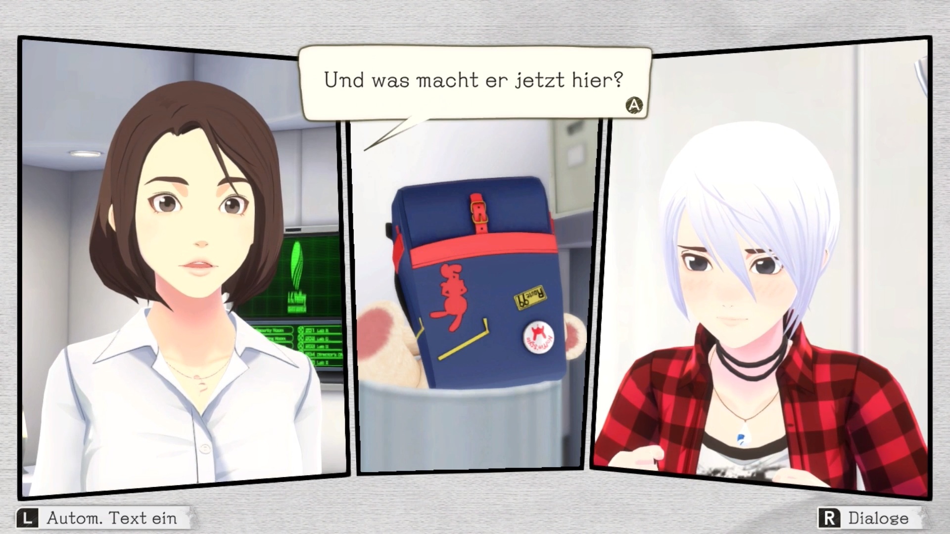 Bild mit merkwürdiger Körpersprache in den Gesprächen